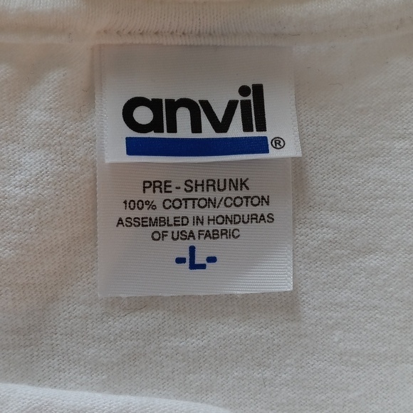 Welcome to Fabulous Las Vegas graphic tee Anvil brand 100% cotton size L EUC - Picture 5 of 8